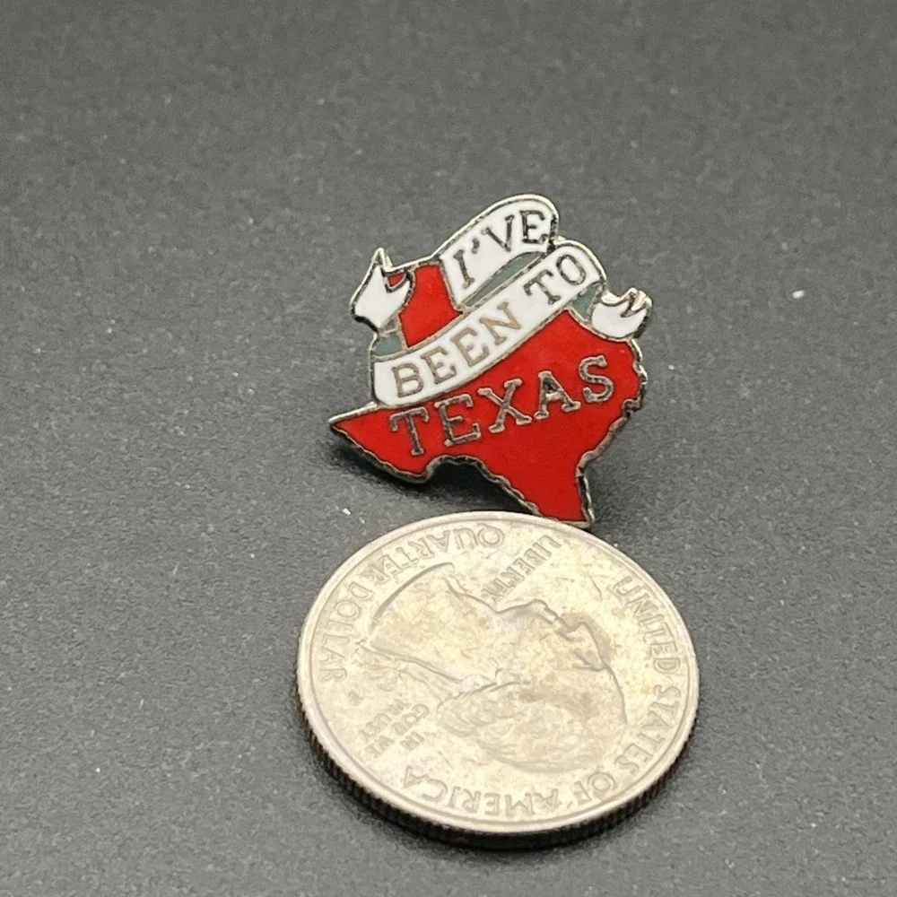 I've‎ Been To Texas United States Of America Lapel Hat Pin